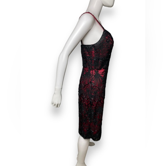 Sue Wong Nocturne Beaded Cocktail Dress - Picture 6 of 13